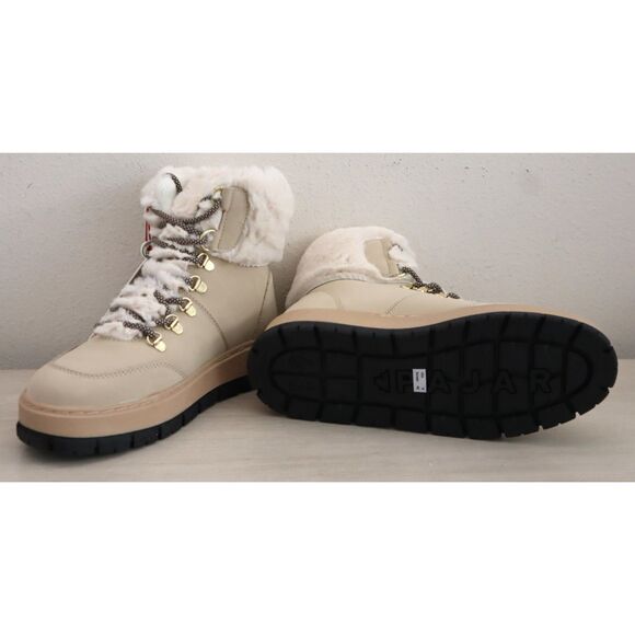 Pajar Women's Sz 9M Sand/Beige Waterproof Nubuck Chalet Fashion Boots - Picture 6 of 11